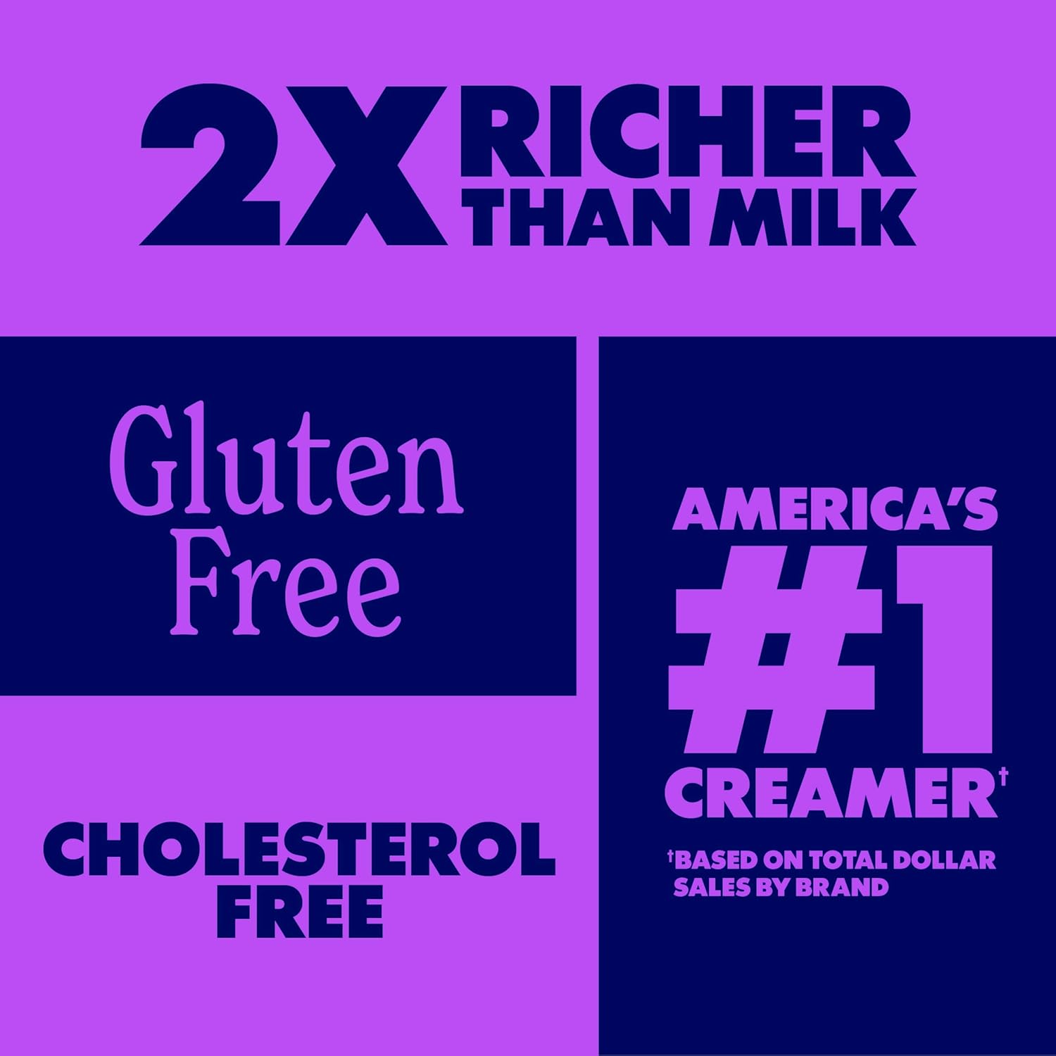 Coffee mate Italian Sweet Crème Flavored Coffee Creamer, Non-Dairy, Gluten-Free, Liquid Creamer for Coffee, Cholesterol Free, 126 Servings