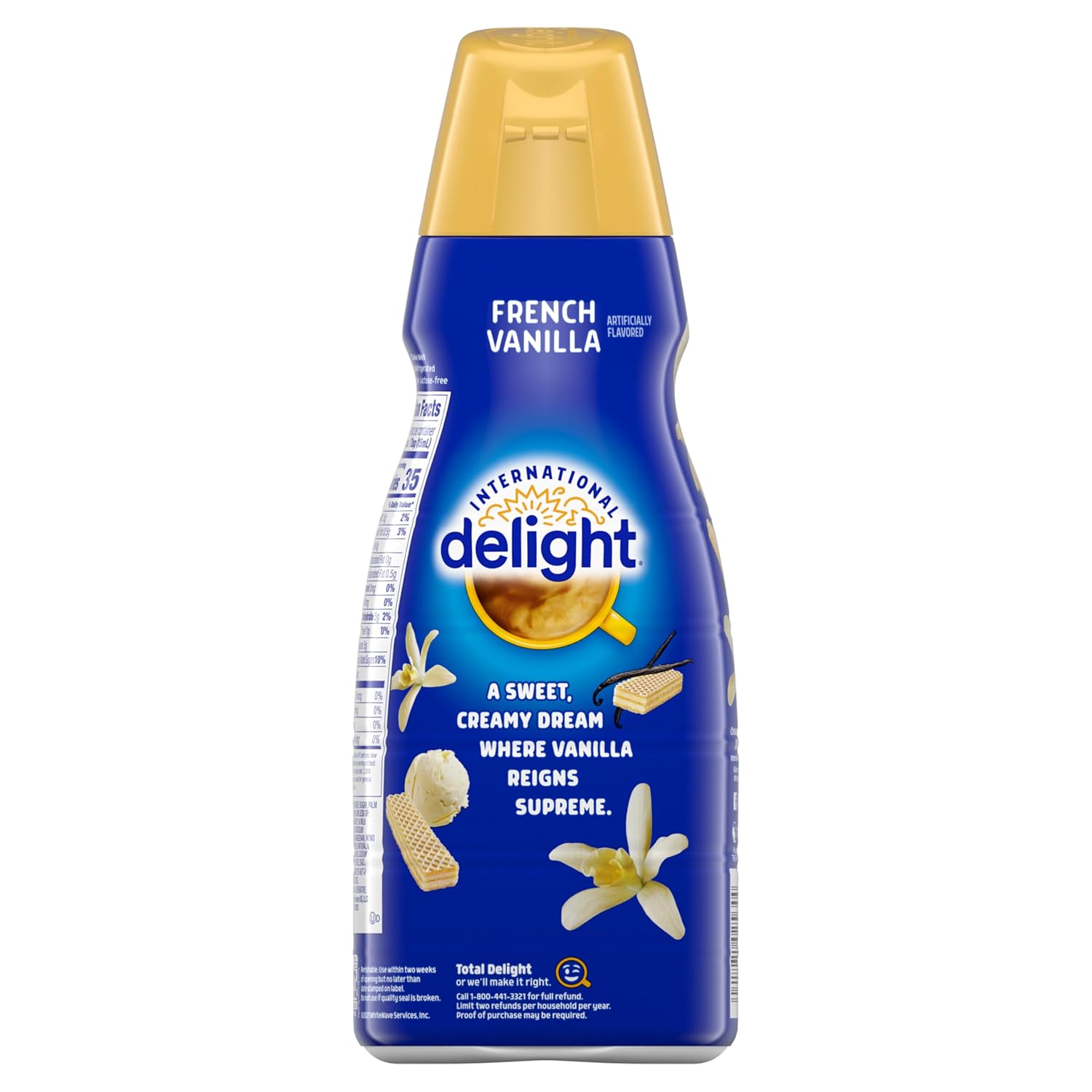 International Delight Coffee Creamer, French Vanilla, 32 oz.