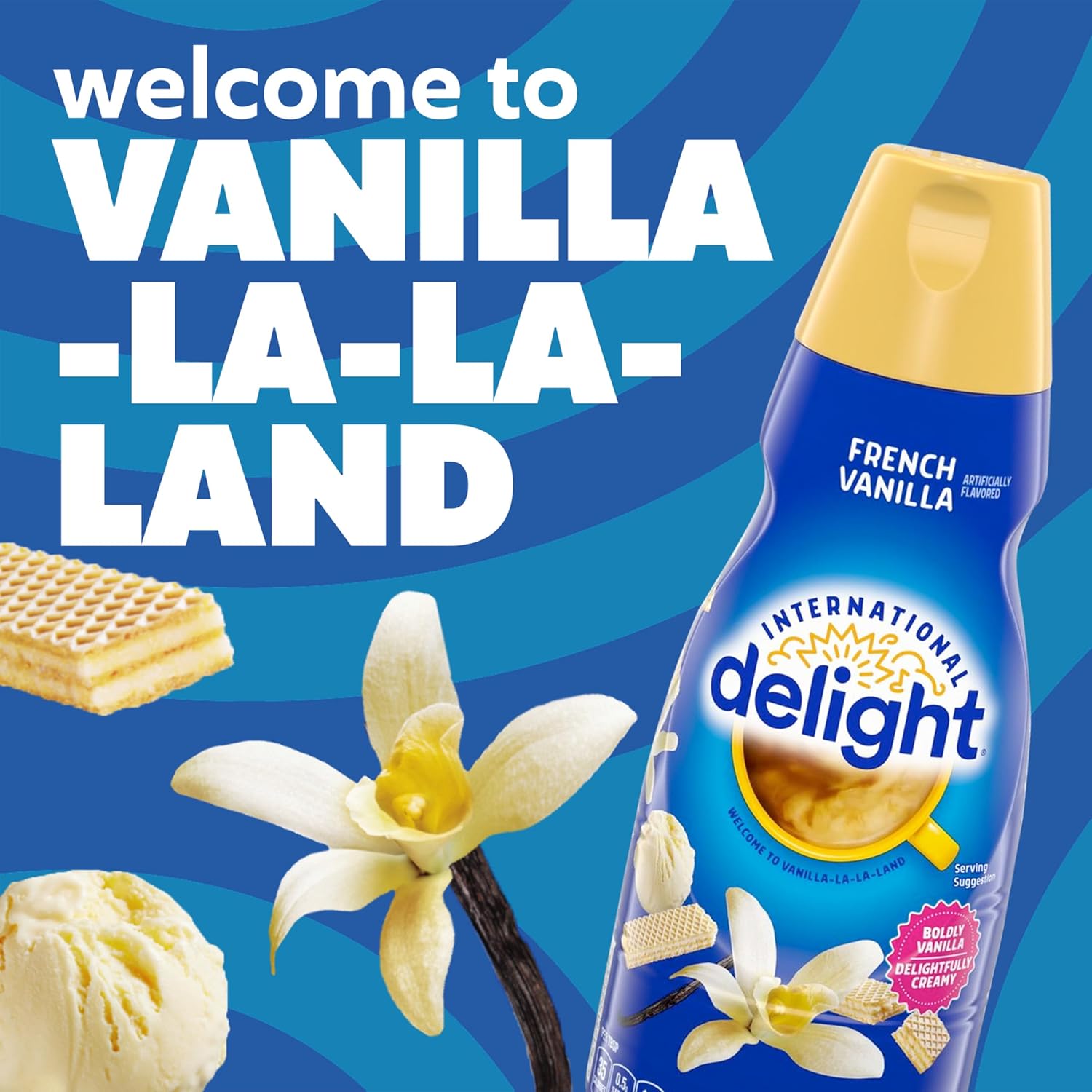 International Delight Coffee Creamer, French Vanilla, 32 oz.